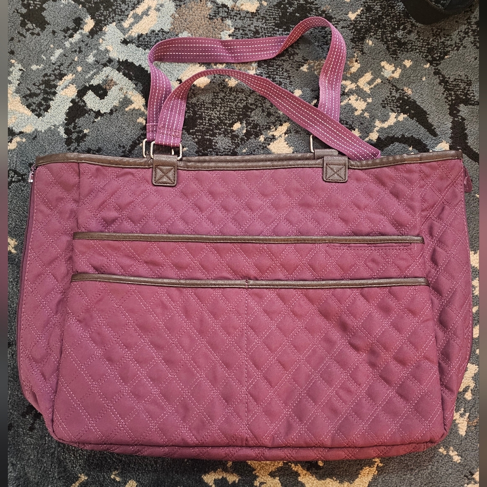 Thirty-One Reversible Shoulder Tote Puurse